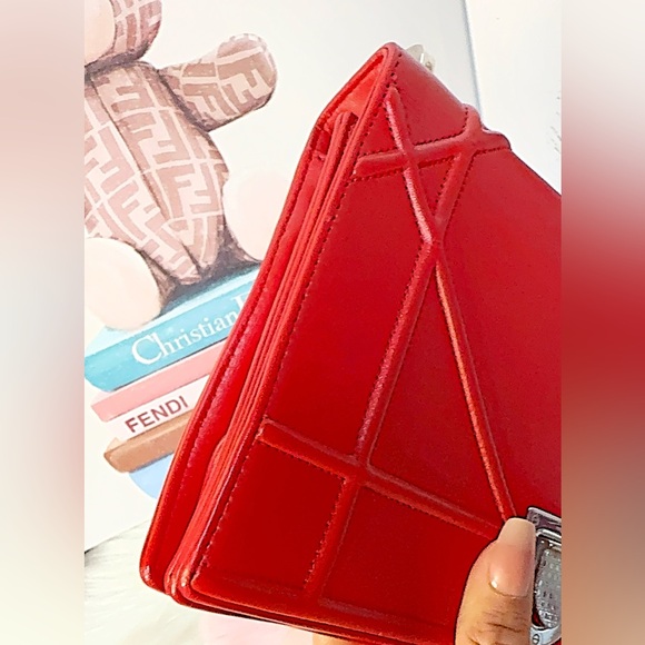 Dior/ Diorama leather crossbody bag - Picture 8 of 11